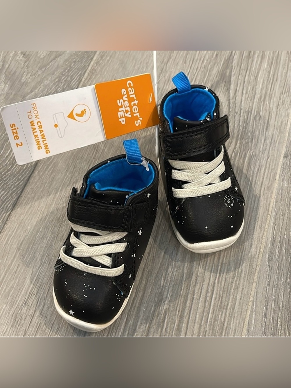 NWT Carter's Toddler Rocketship Boots Size 2